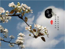 梨花風(fēng)起正清明，游子尋春半出城